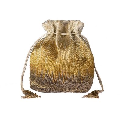 Dysis Potli Peerless Gold With Handle