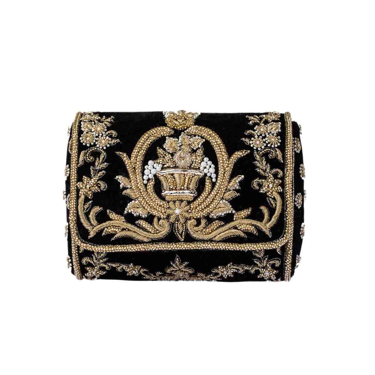 Pandora Flapover Clutch Heritage Black