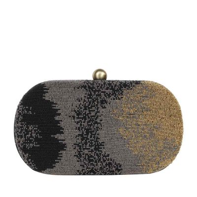 Osmetic Oval Clutch Heritage Black