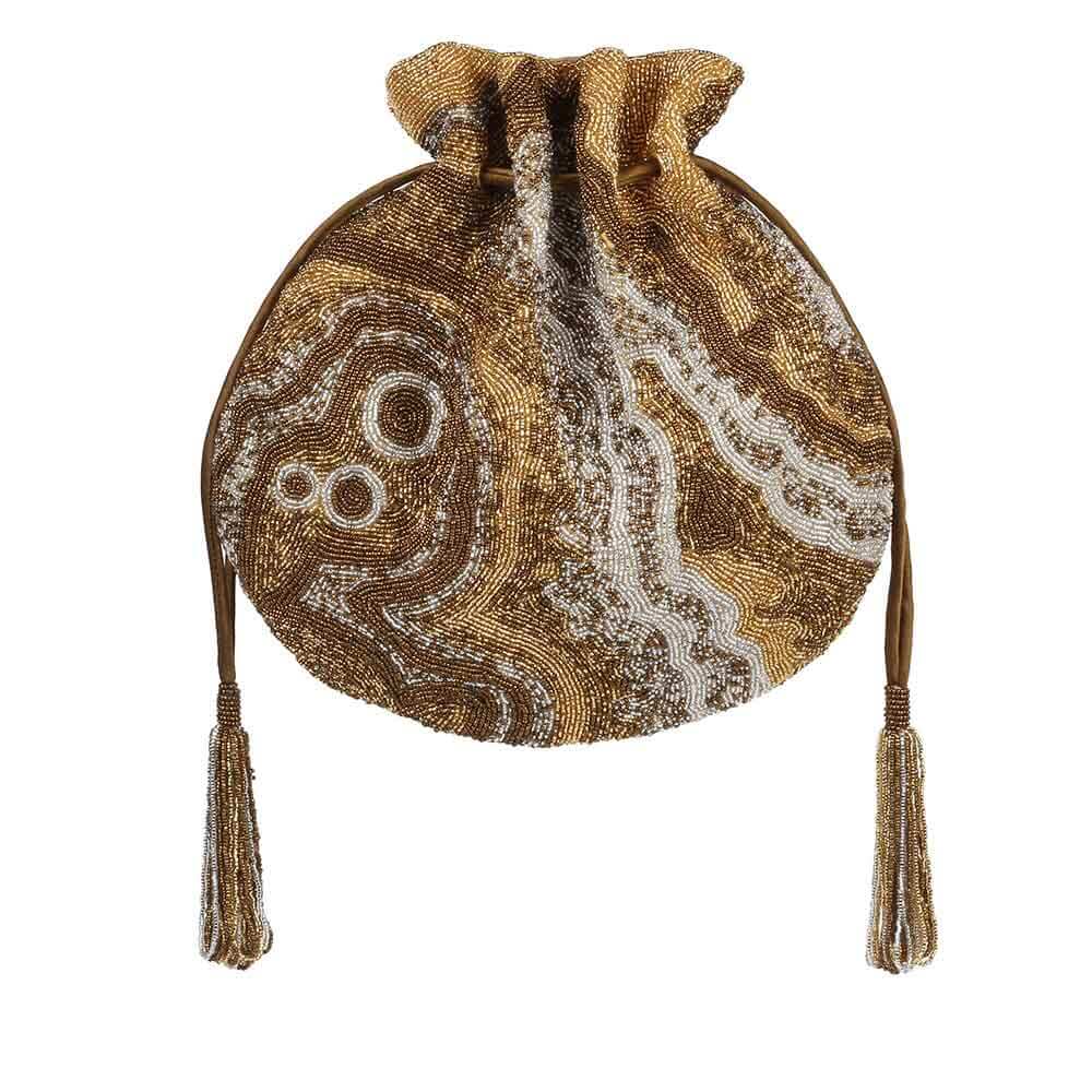 Gemstone Potli Peerless Gold