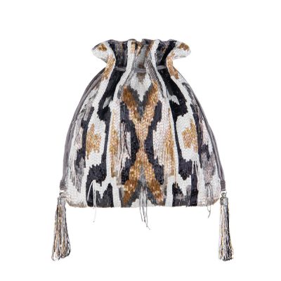 Amber Potli Heritage Black