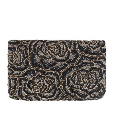 Rosette Shoulder Bag Heritage Black