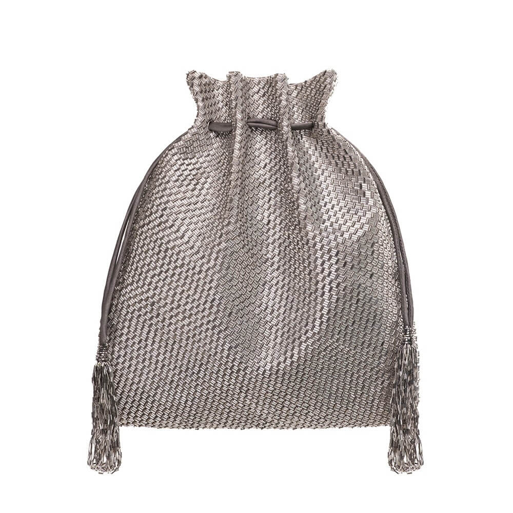 Cesta Potli Lustrous Silver