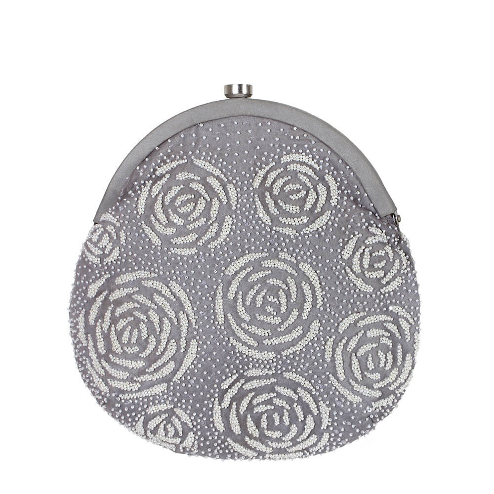 Perla Frame Pouch Jasper Grey