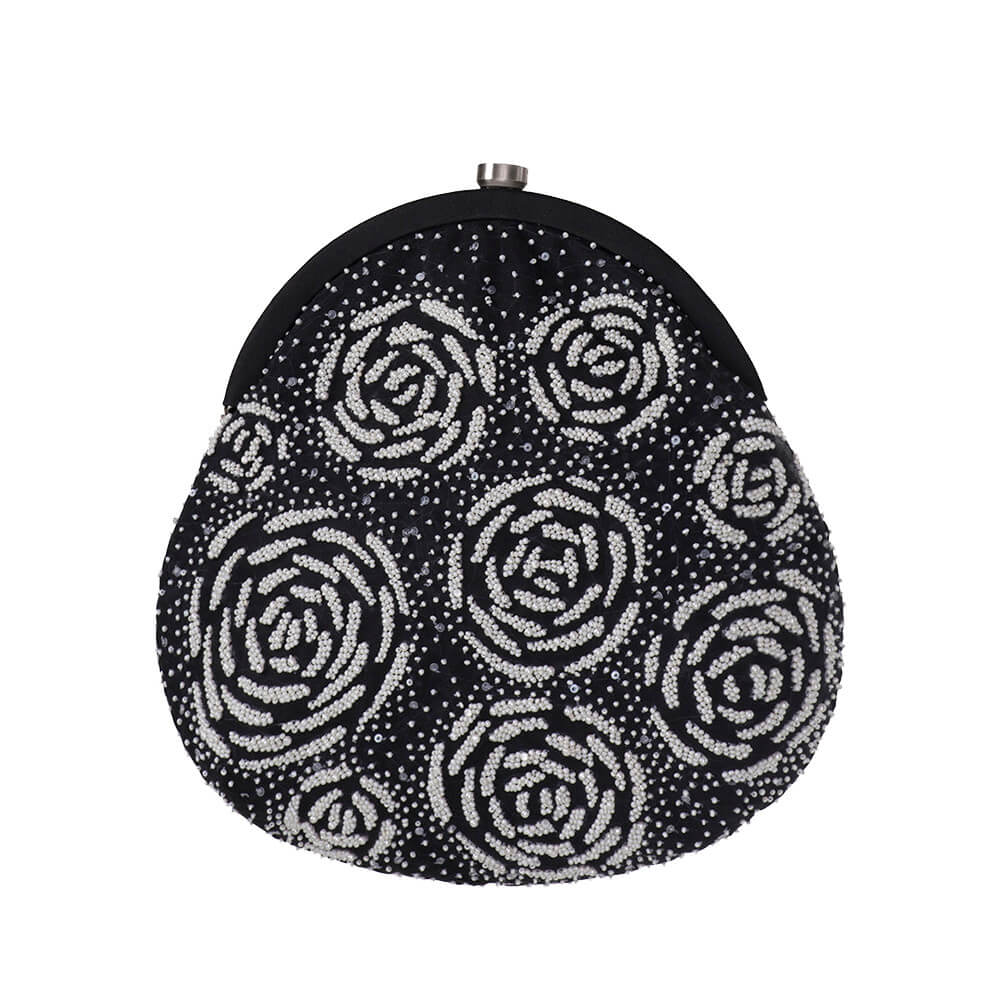 Perla Frame Pouch Heritage Black