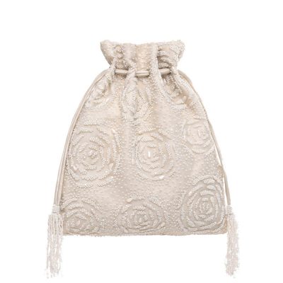 Perla Potli Pristine Ivory