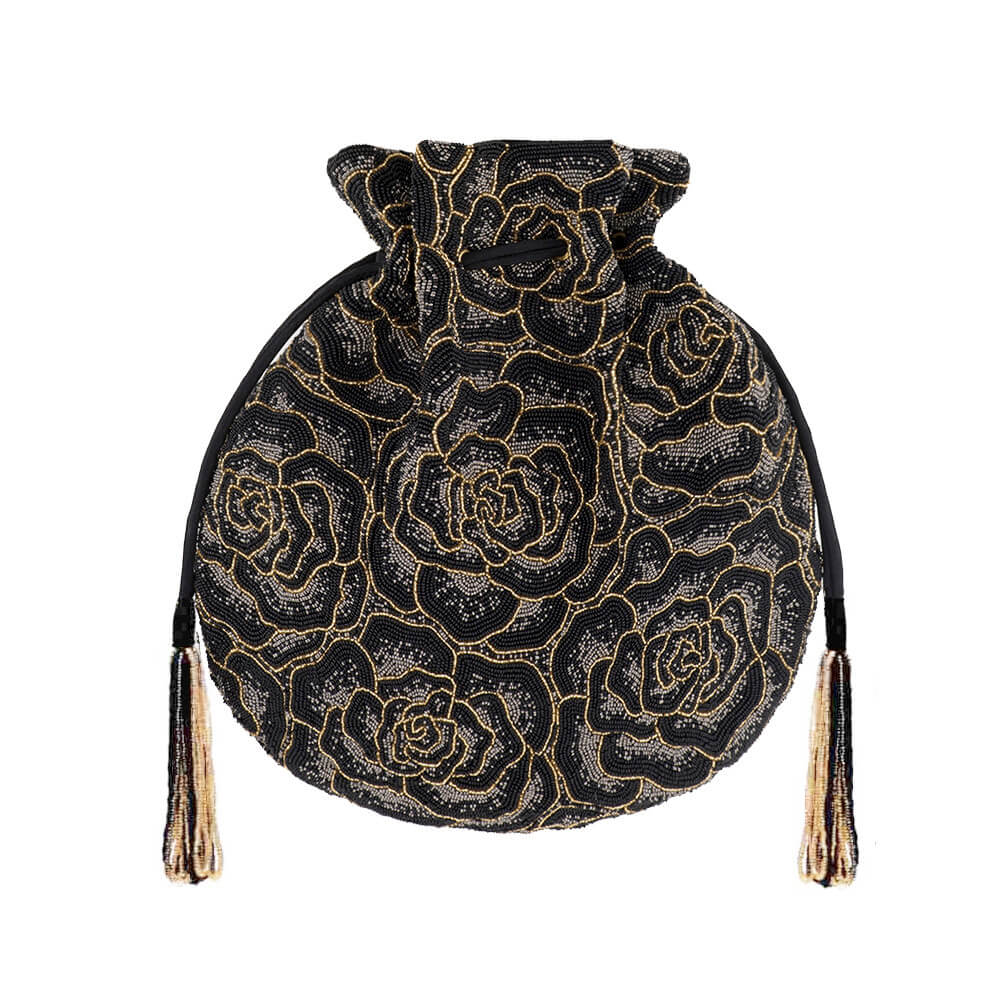 Rosette Potli Heritage Black