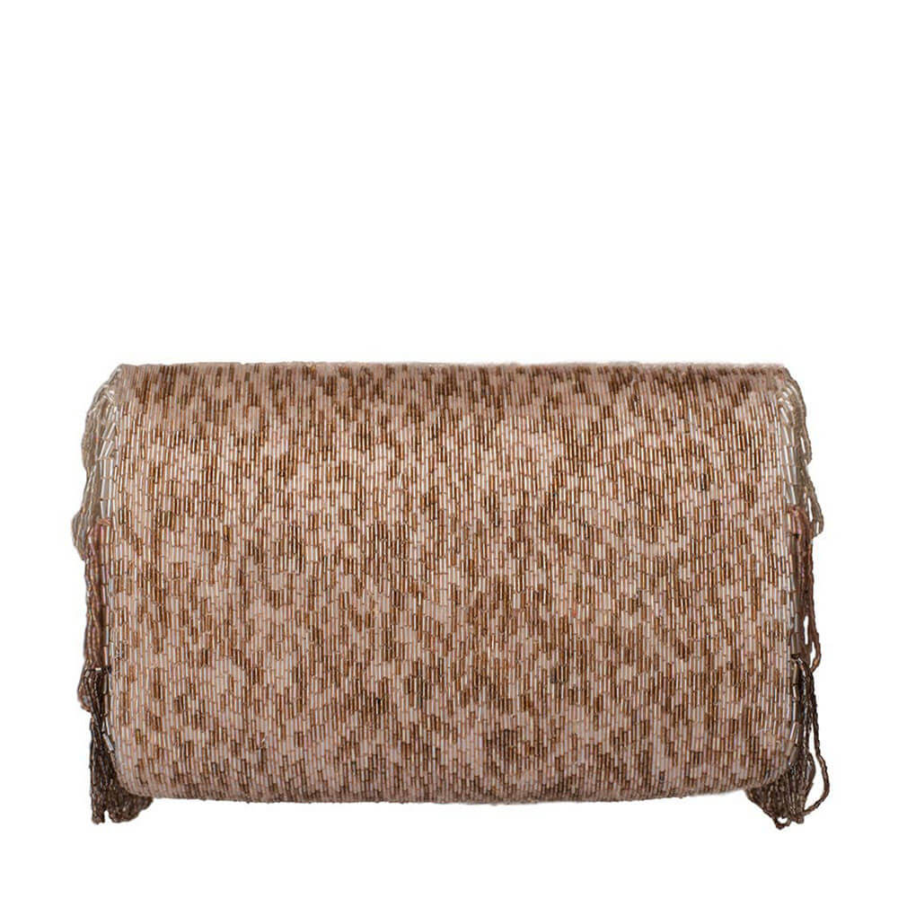 Athena Flapover Clutch Subtle Nude Taupe MULTI