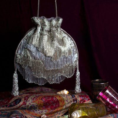 Panache Potli Lustrous Silver