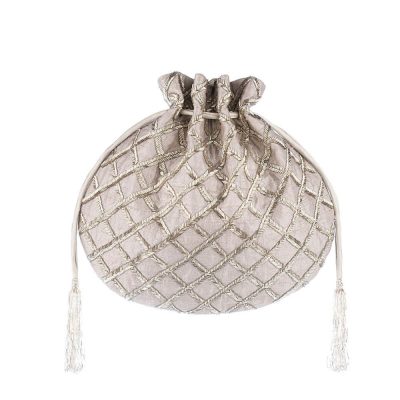 Zeba Potli Jasper Grey