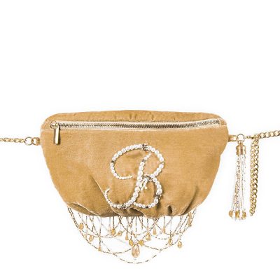 Monogram Pearl Fanny Pack Champagne Beige