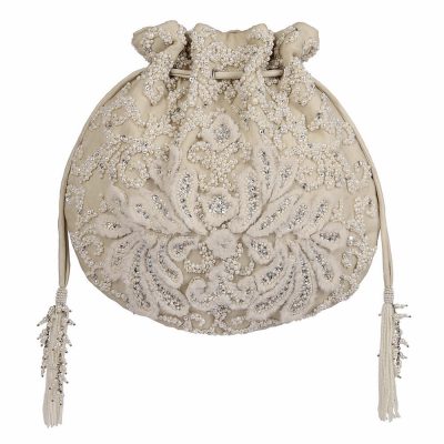 Baroque Potli Pristine Ivory