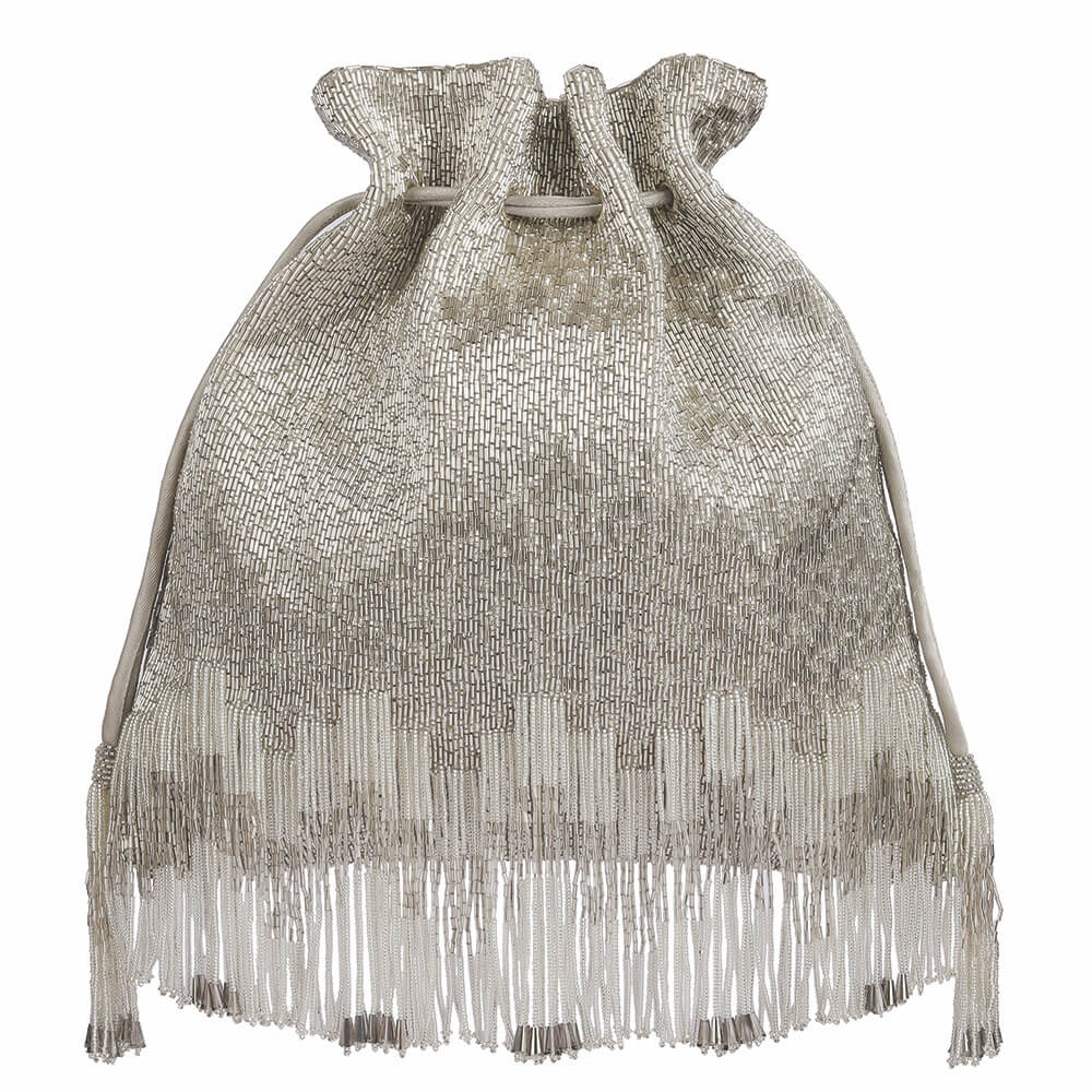 Firante Potli Lustrous Silver