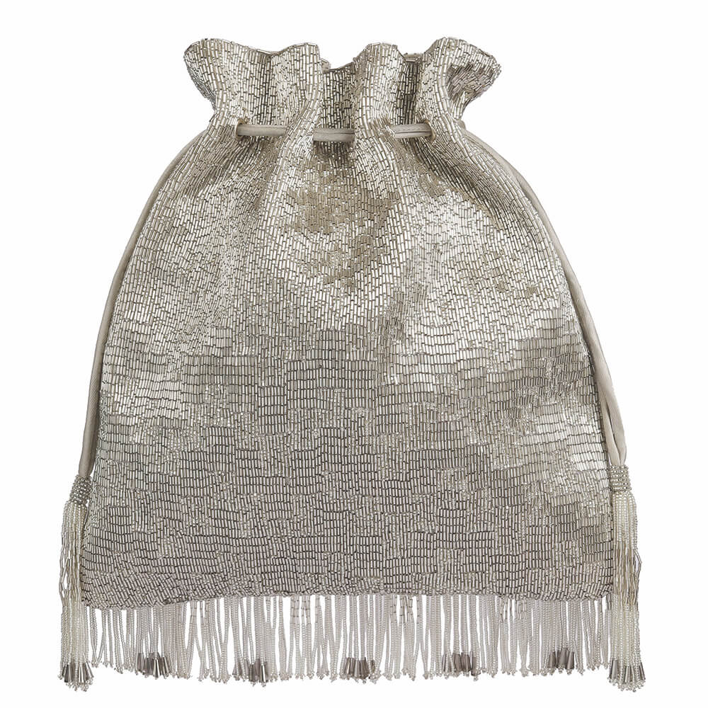 Firante Potli Lustrous Silver