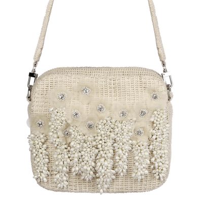 Flain Messenger Bag Pristine Ivory