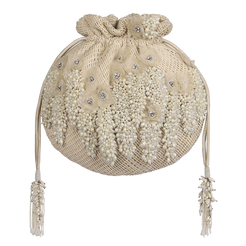 Flain Potli Pristine Ivory