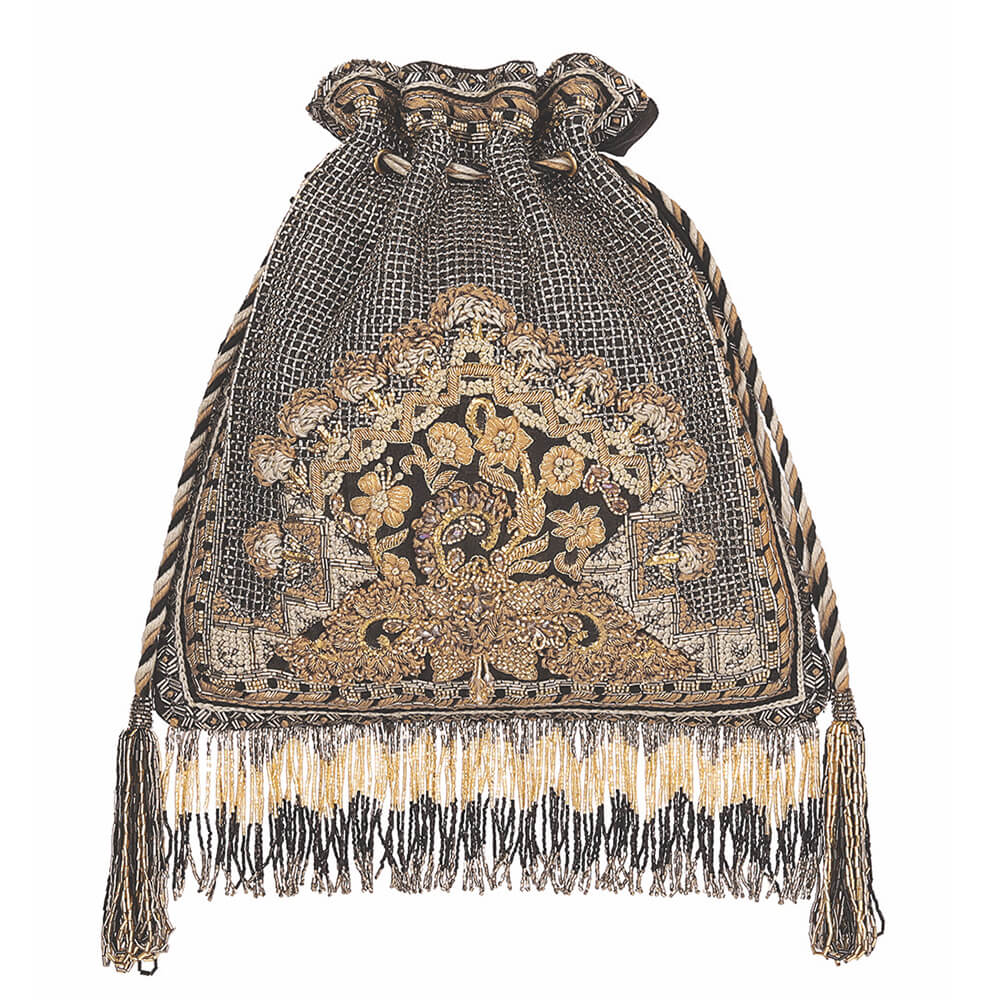 Kaleen Potli Heritage Black