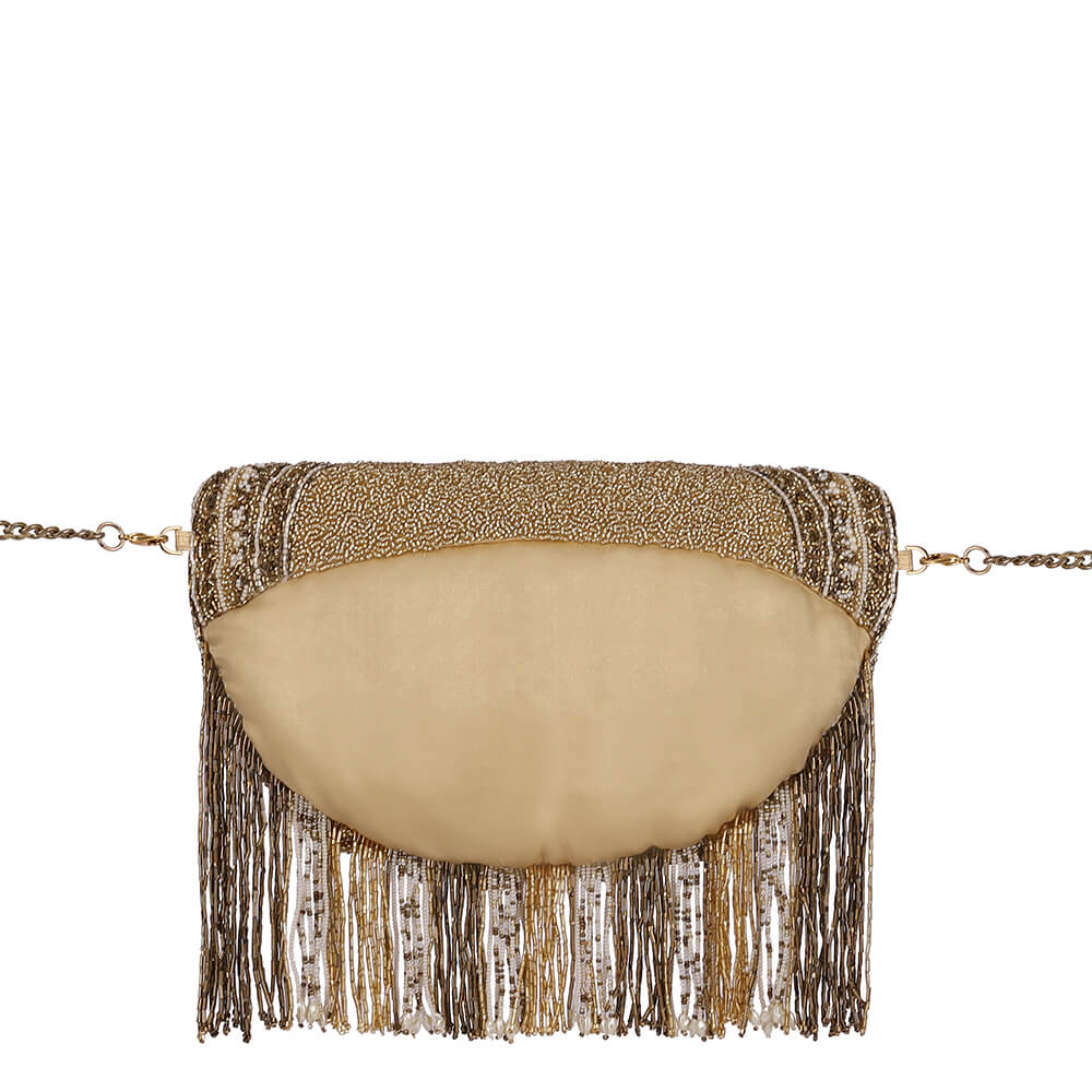 Pashmina Fanny Pack Peerless Gold