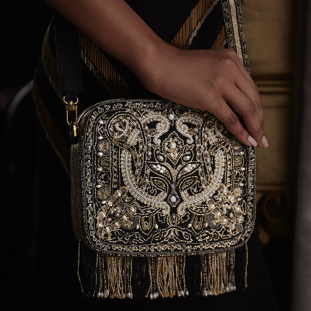 Pashmina Messenger Bag Heritage Black