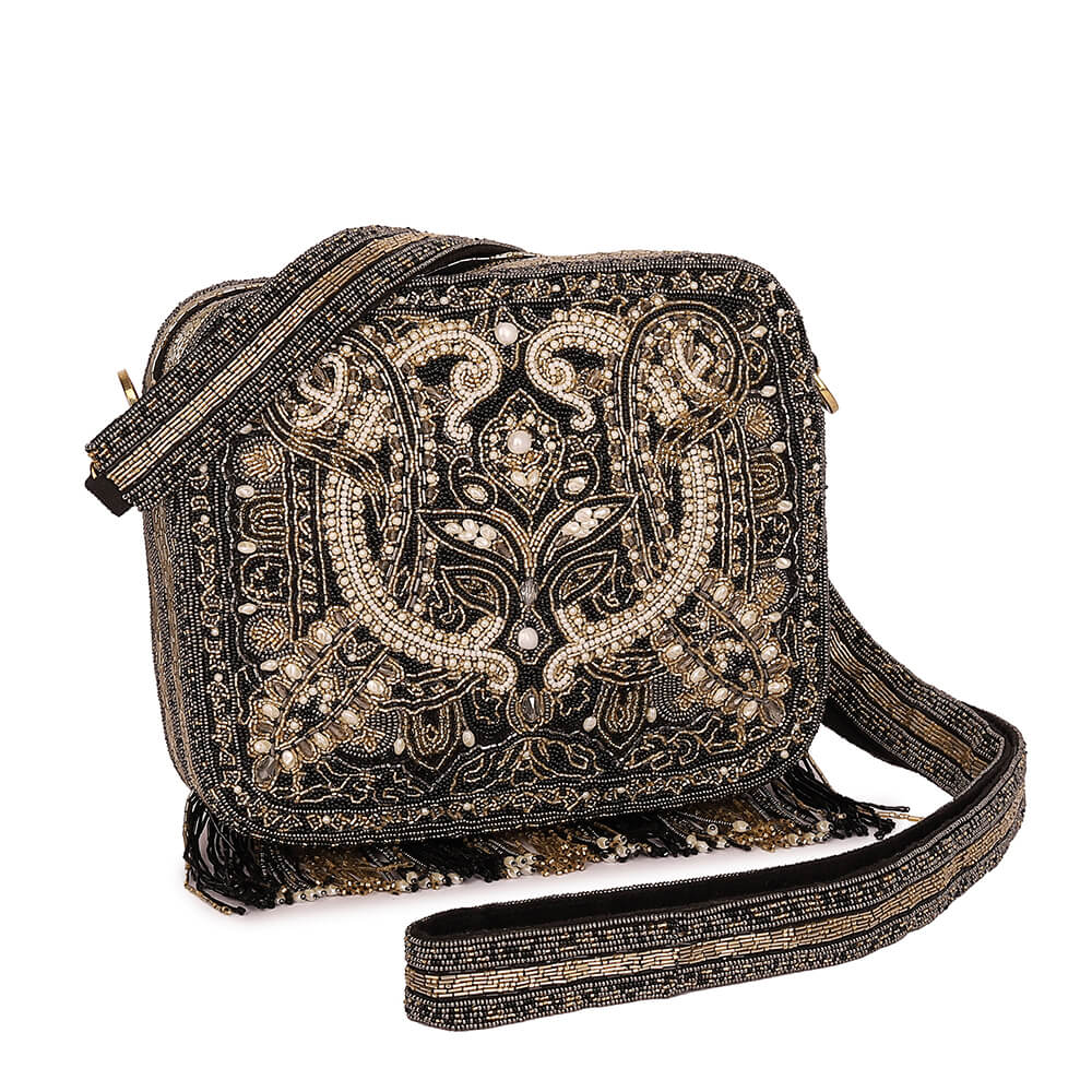 Pashmina Messenger Bag Heritage Black
