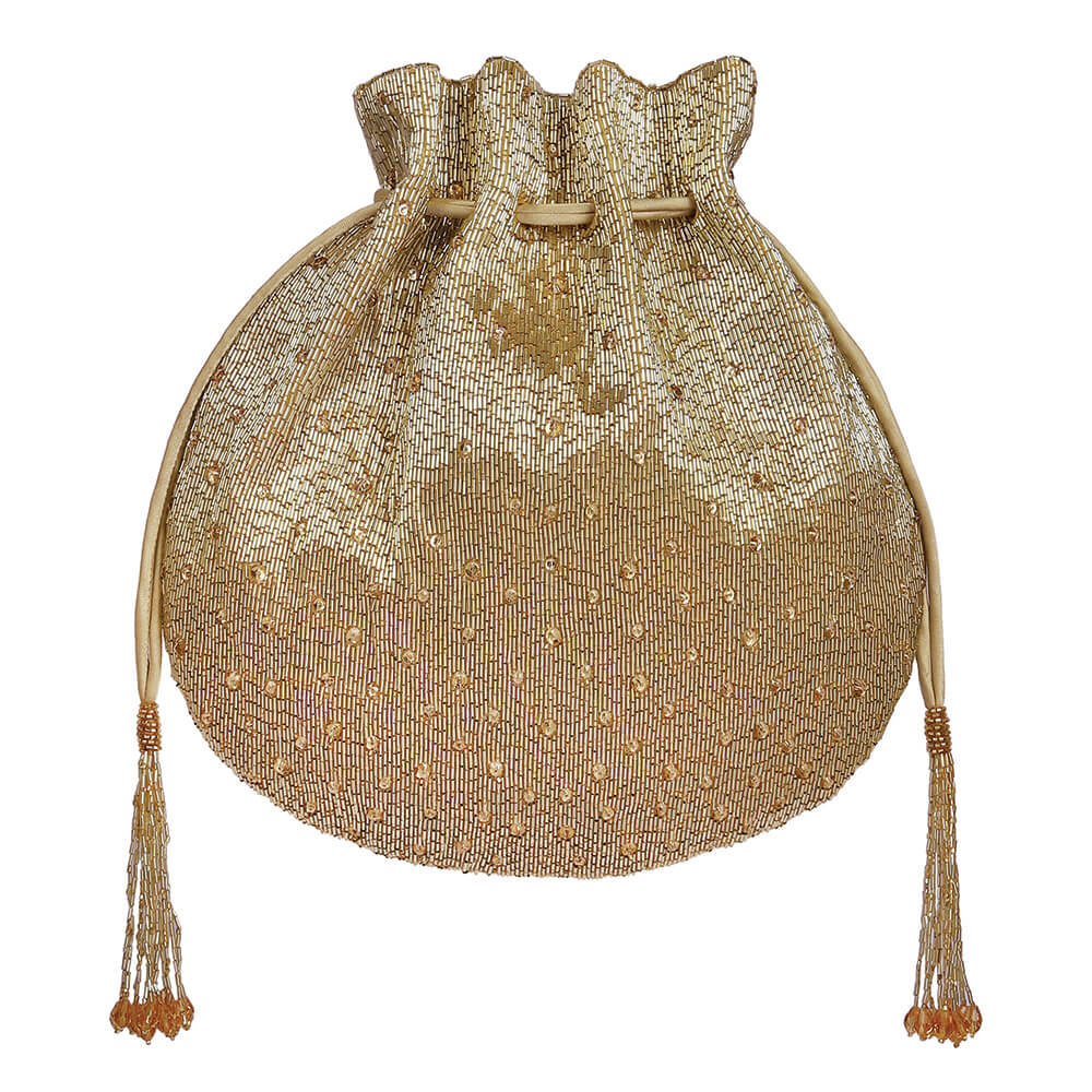 Eclat Potli Peerless Gold