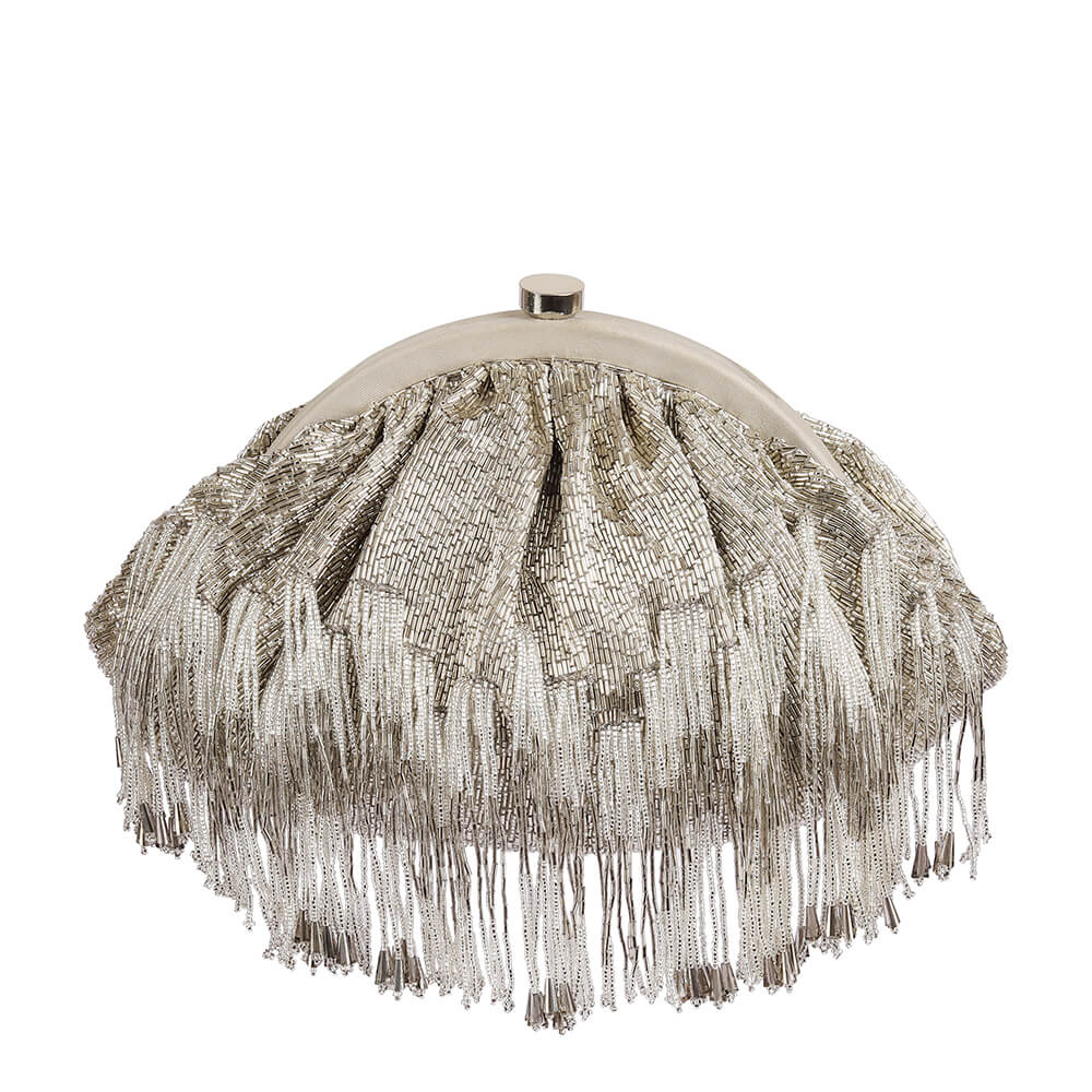 Firante Soft Pouch Lustrous Silver