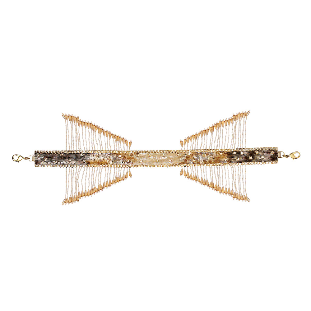 Dysis Soft Pouch Peerless Gold With Handle