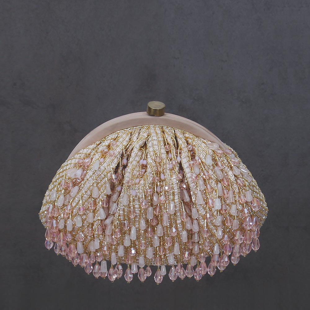 Opal Soft Pouch Rose Quartz Pink