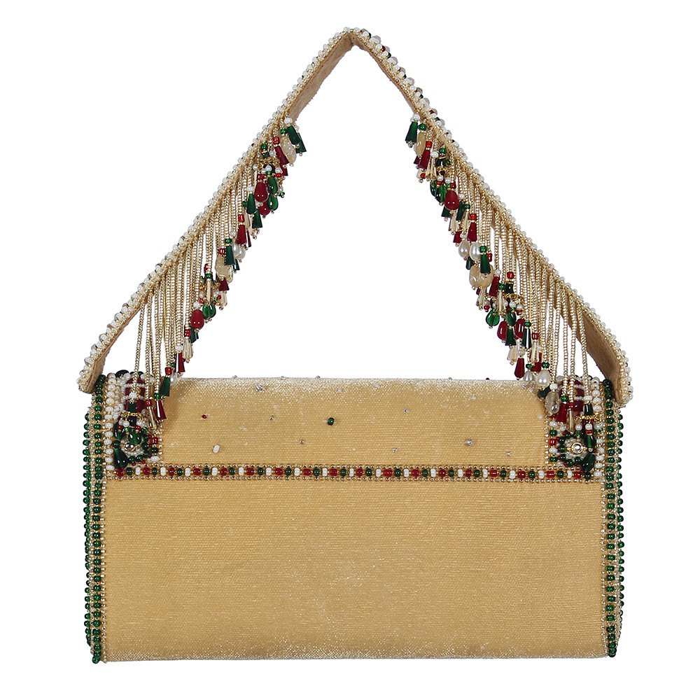 Amara Wallet Ruby Red Emerald Green MULTI With Handle