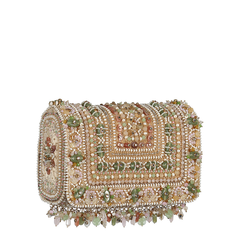 Amara Flapover Clutch Sublime Pastel MULTI