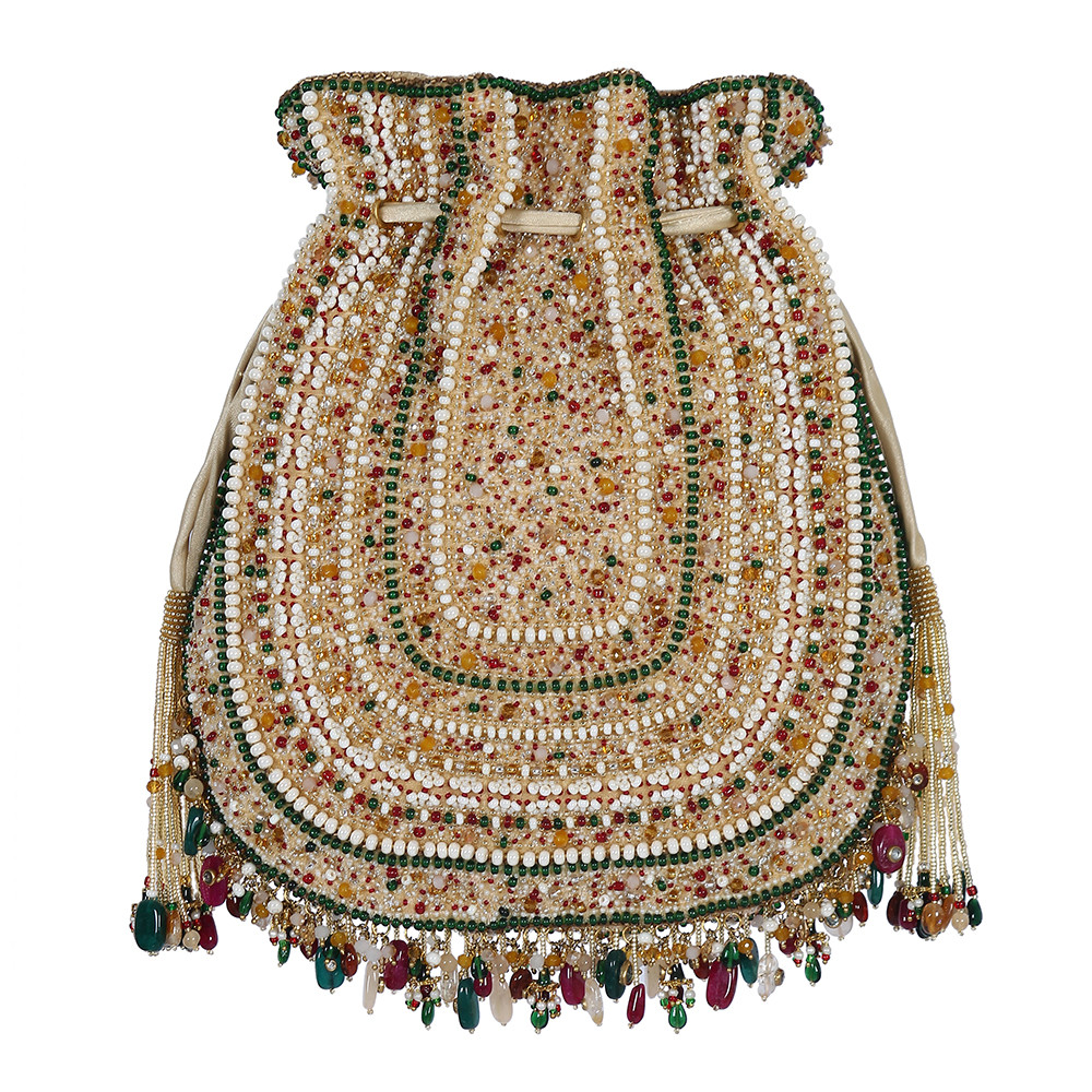 Amara Potli Ruby Red Emerald Green MULTI