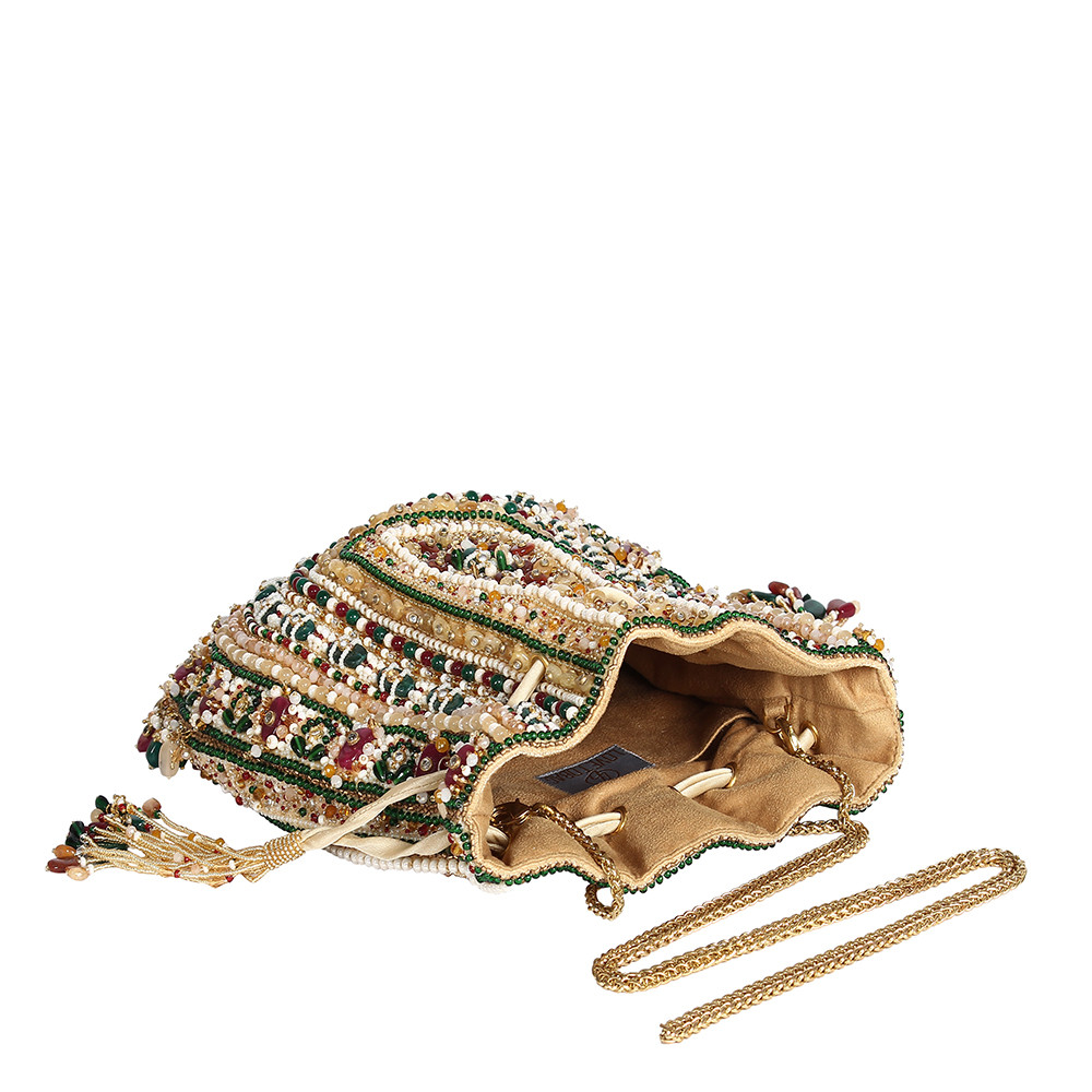 Amara Potli Ruby Red Emerald Green MULTI