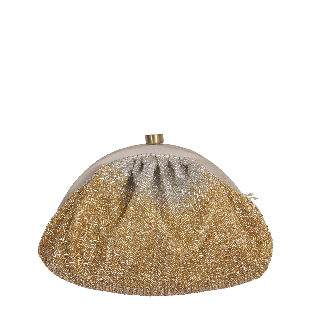 ESME Soft Pouch Peerless Gold Lustrous Silver