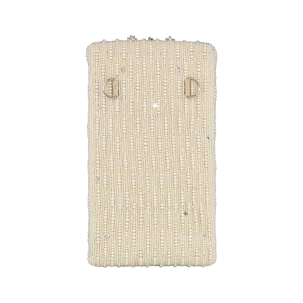 Nora Mobile Purse Pristine Ivory MULTI