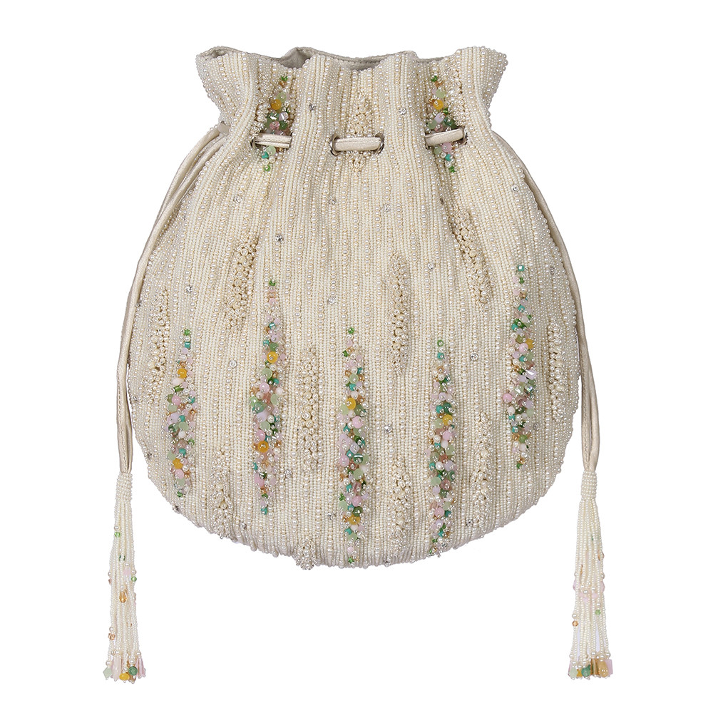 Nora Potli Pristine Ivory MULTI