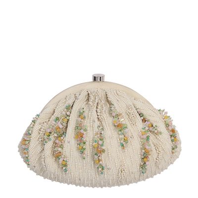 Nora Soft Pouch Pristine Ivory MULTI