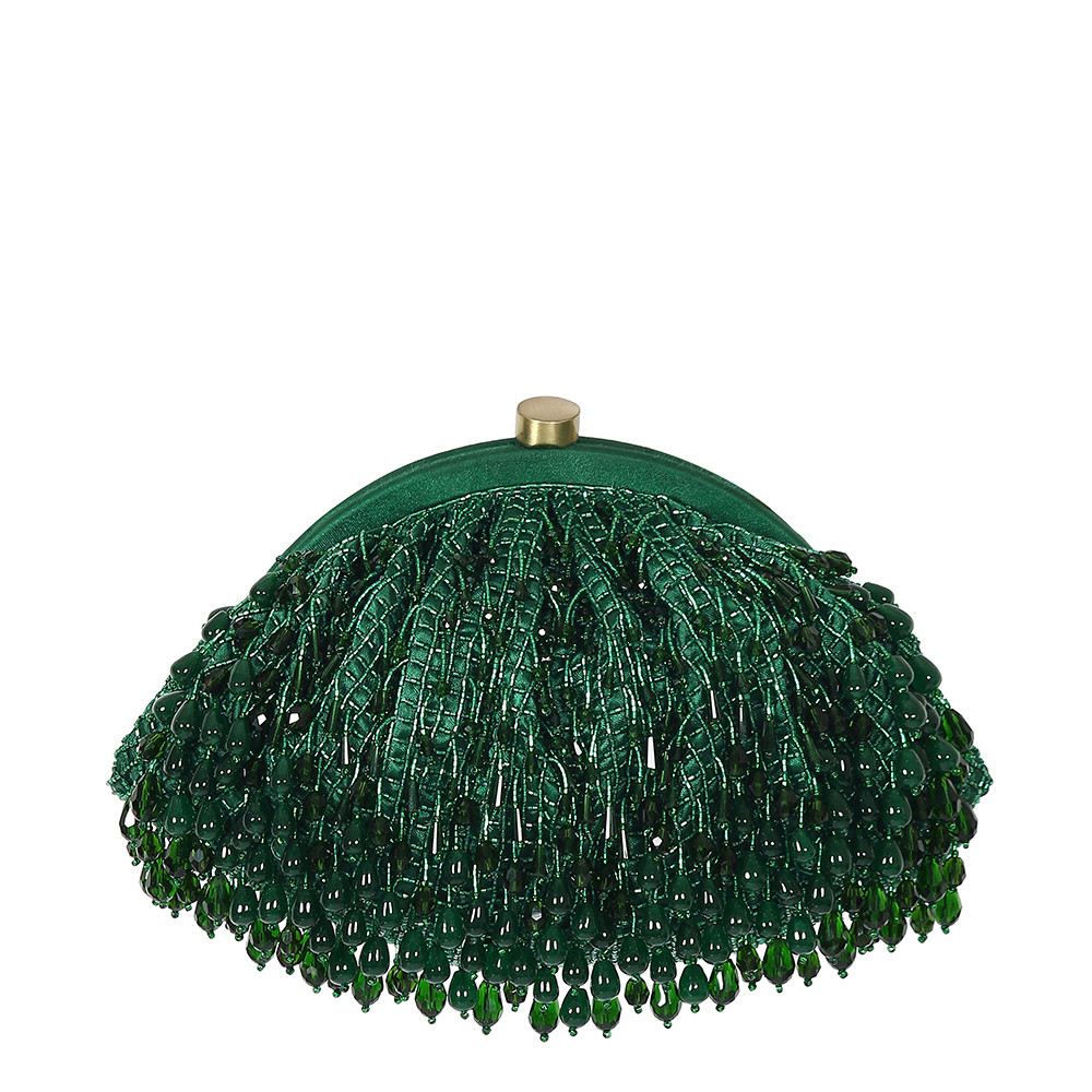 Opal Soft Pouch Emerald Green