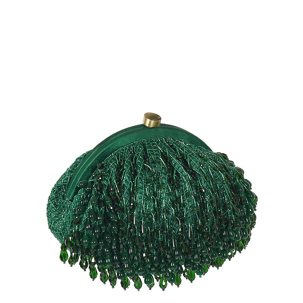 Opal Soft Pouch Emerald Green