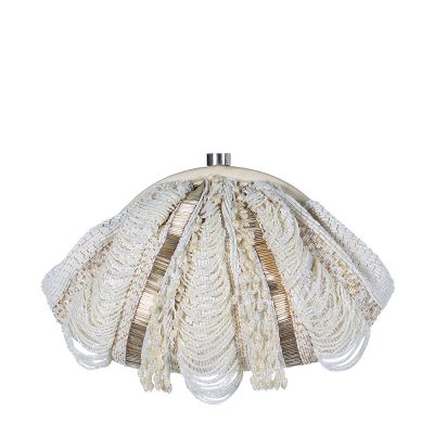 Ruche Soft Pouch Pristine Ivory