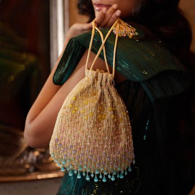 Opal Potli Sublime Pastel MULTI with Handle