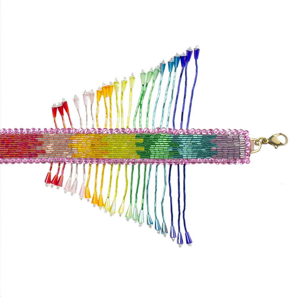 Dysis Handle Tourmaline Rainbow