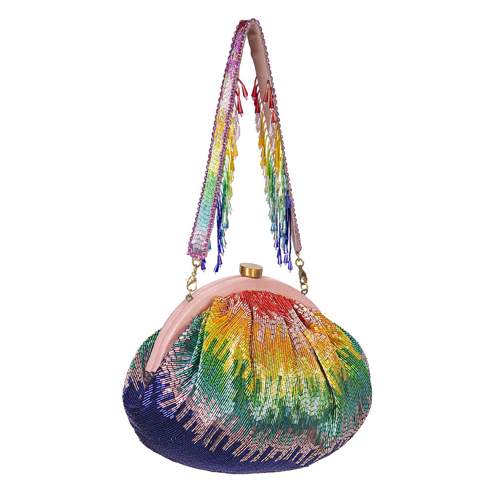 Dysis Soft Pouch Tourmaline Rainbow with Handle