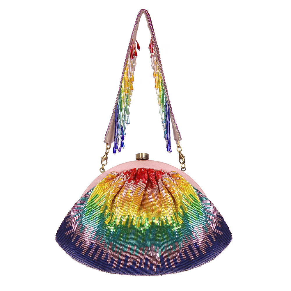 Dysis Soft Pouch Tourmaline Rainbow with Handle