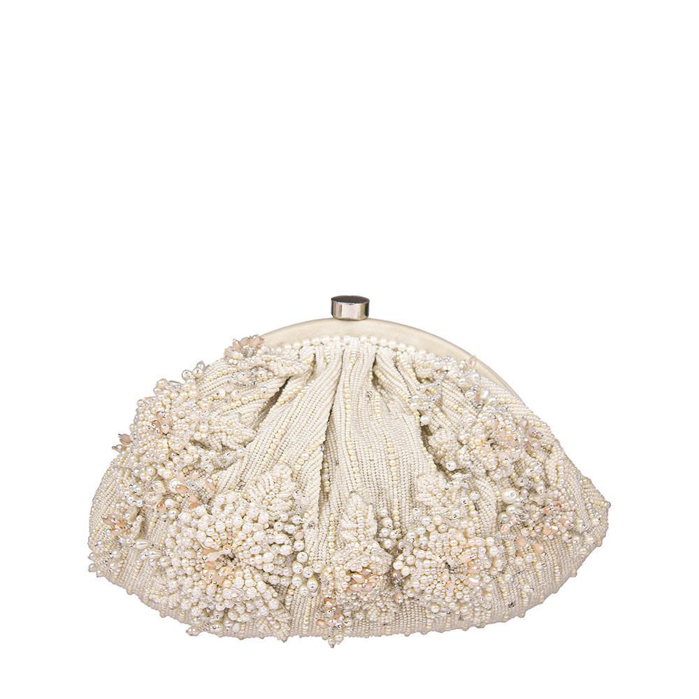 Esme Soft Pouch Pristine Ivory