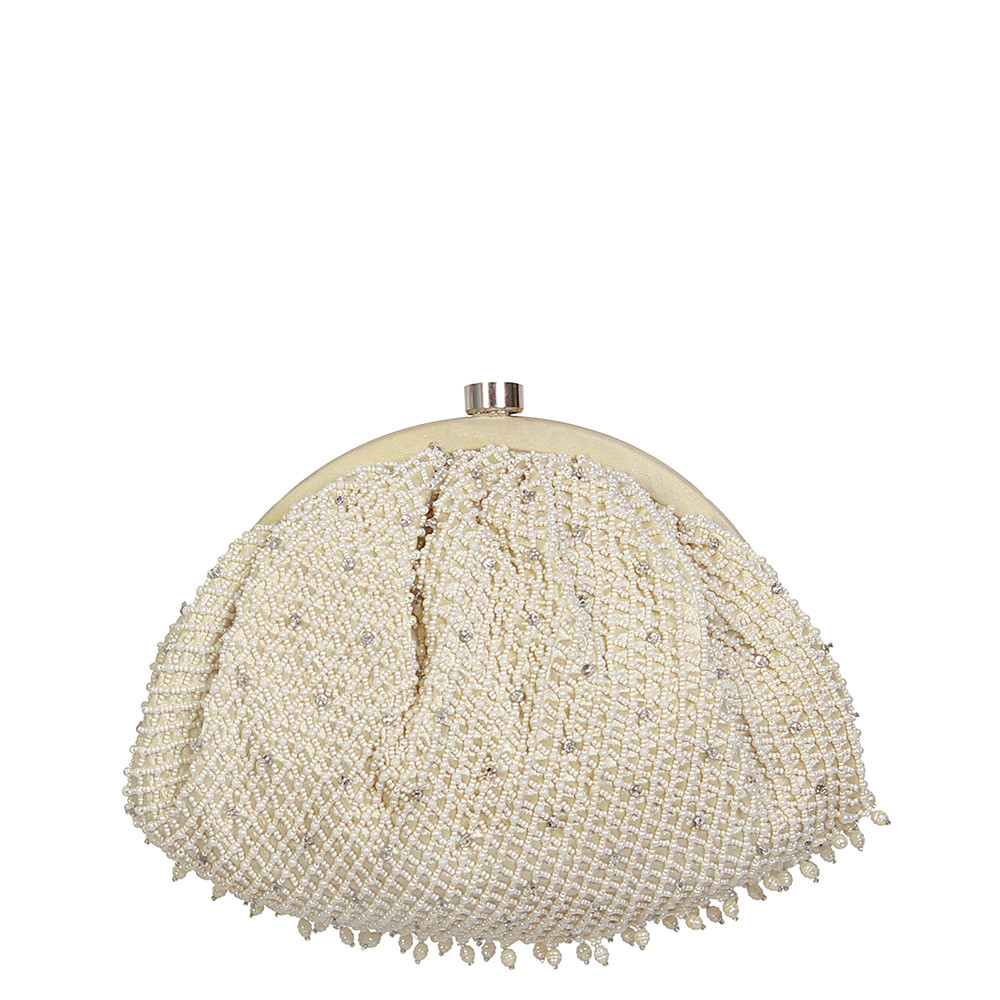 Joel Soft Pouch Pristine Ivory