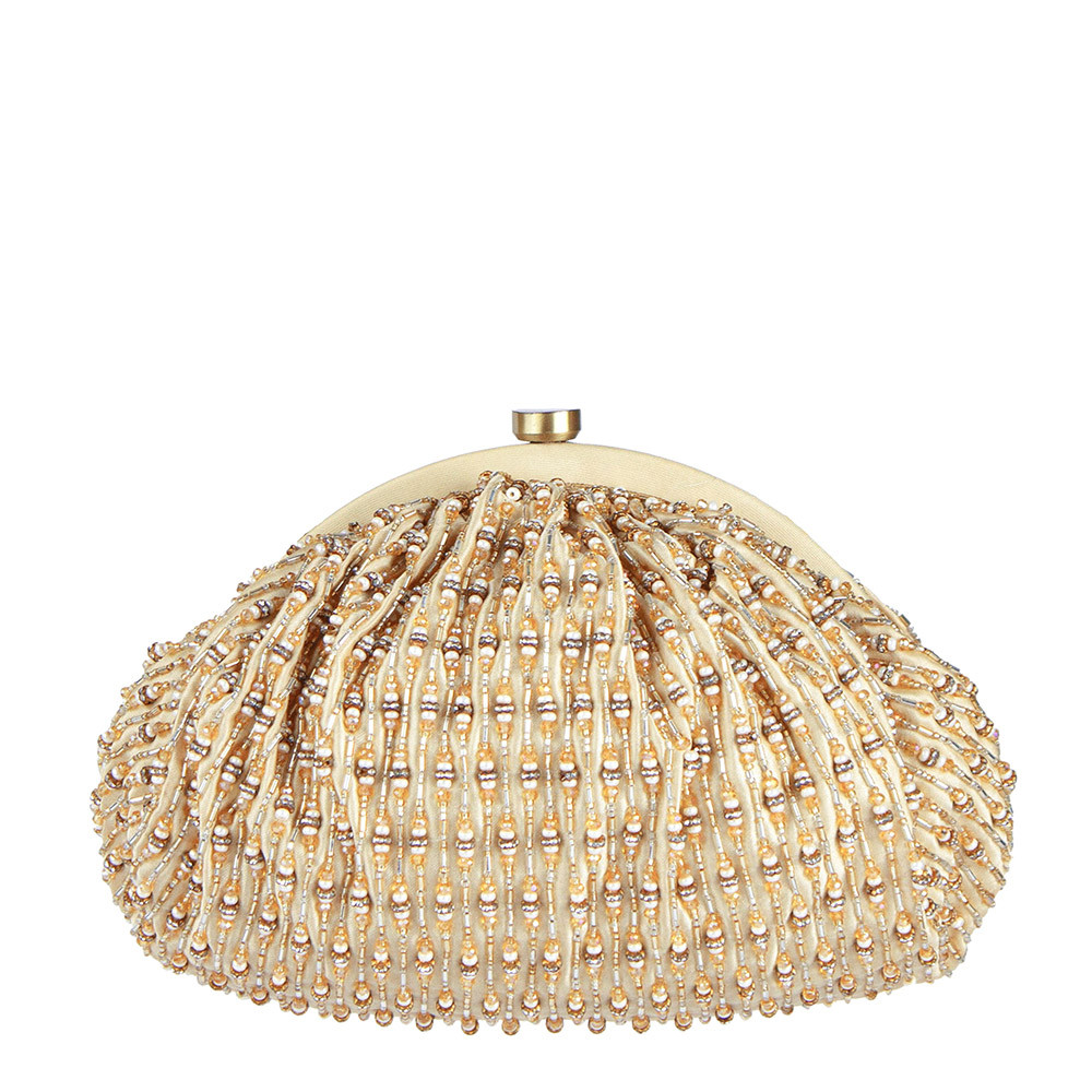 Zesha Soft Pouch Peerless Gold Lustrous Silver