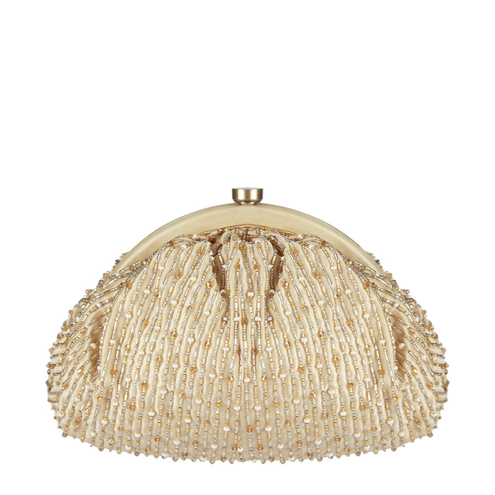 Zesha Soft Pouch Peerless Gold Lustrous Silver