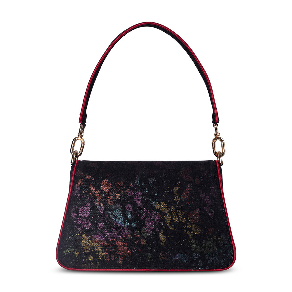 Fiona Medium Trapezium with Handle Bag Heritage Black