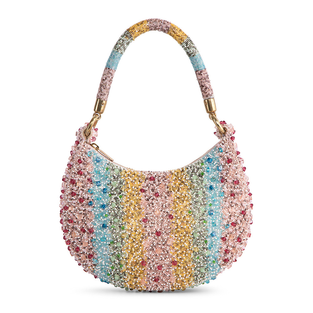 Gia Crescent with Handle Bag Sublime Pastel Multi