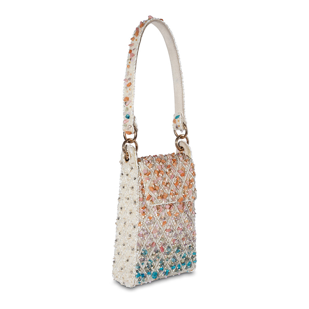 Mozaika Long Trapezium with Handle Bag Sublime Pastel Multi